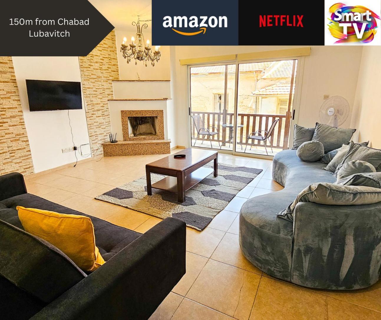 Sky Line City Apartment, 150M From Chabad Lubavitch Larnaca Buitenkant foto